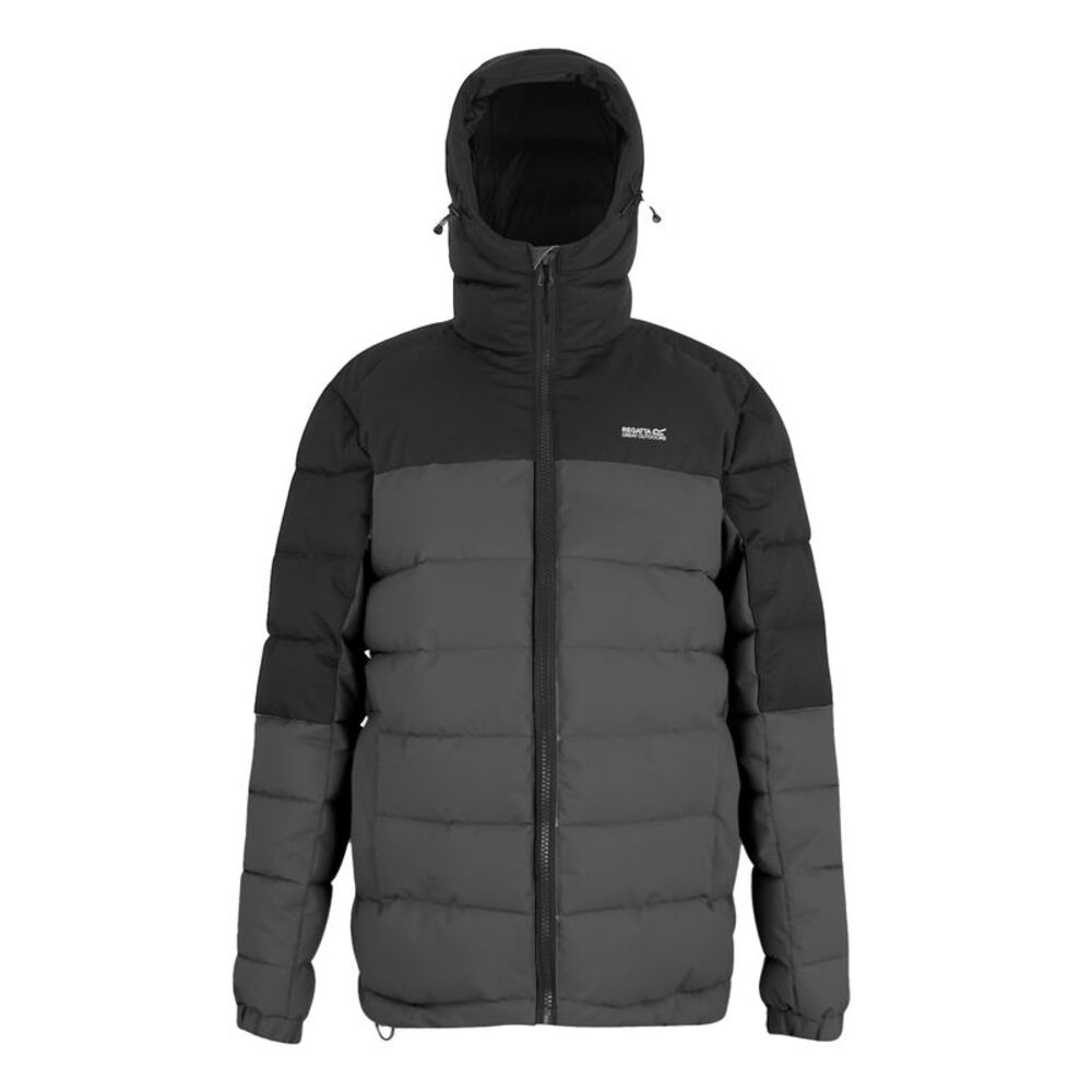 Regatta Mens Aldthorn Padded Jacket / Ash/Black